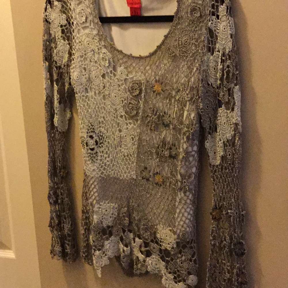 Beautiful beaded blouse